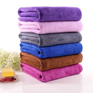 Color spa towel